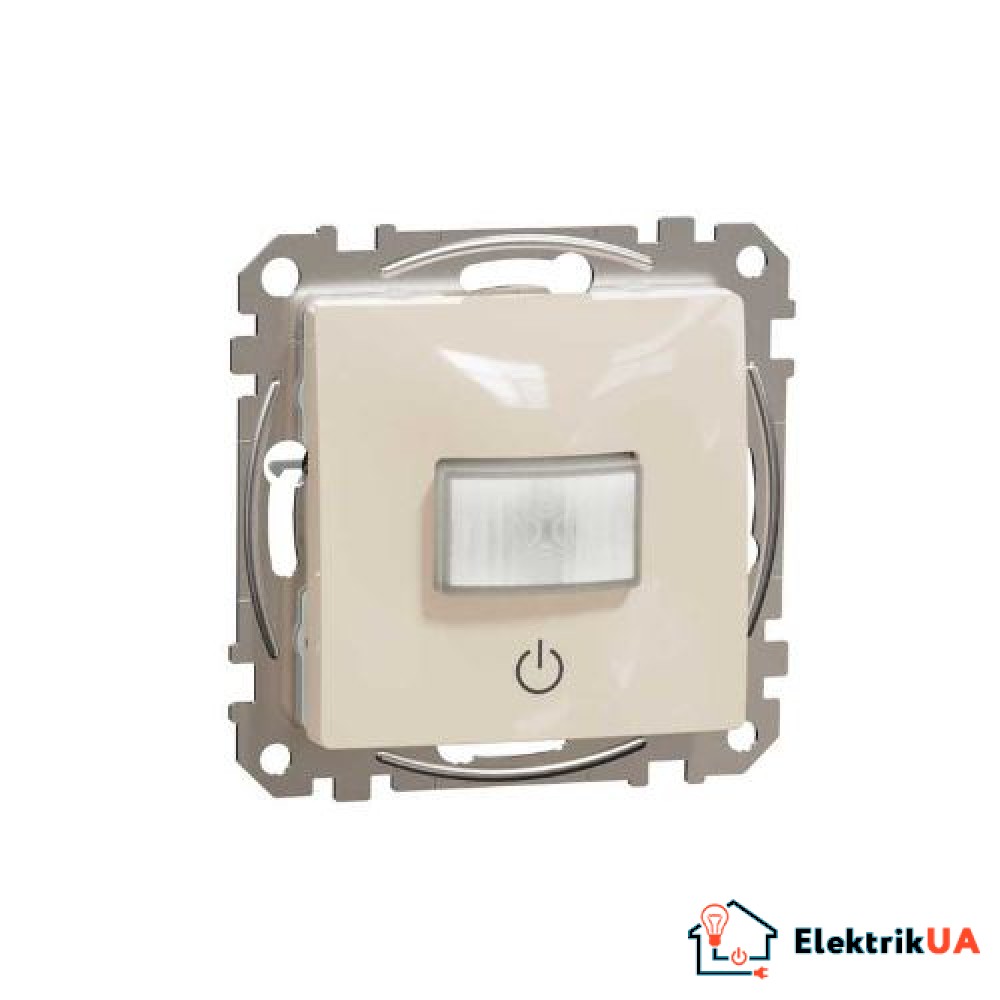 Датчик руху з вимикачем Schneider Electric Sedna Design Бежевий SDD112504